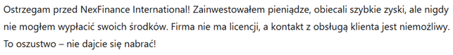 NexFinance International 3 ekran