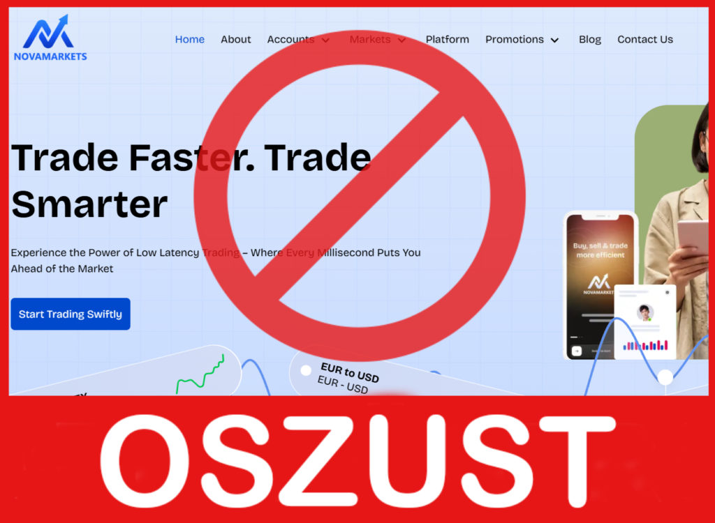 Novamarkets twarz ekran