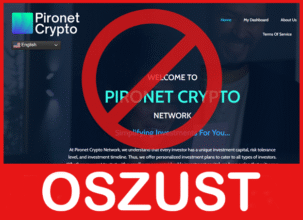 Pironet CRYPTO twarz ekran