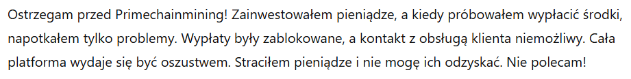Primechainmining 3 ekran