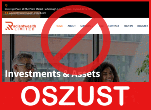 Radiantwealth Limited twarz ekran