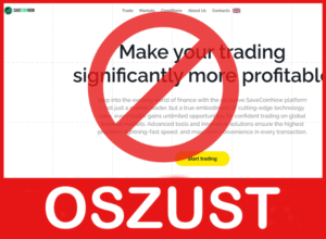 SaveCoinNow twarz ekran