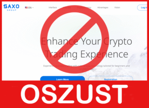 Saxo Group twarz ekran