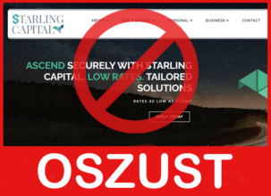 Starling Capital twarz ekran