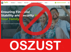 Topfin Holding twarz ekran