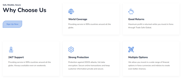 Trade Safe Global 2 ekran