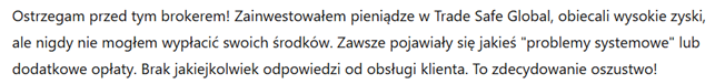 Trade Safe Global 3 ekran
