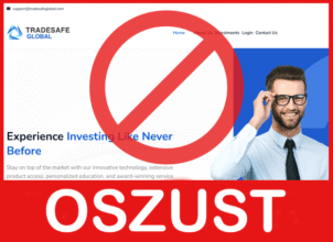 Trade Safe Global twarz ekran