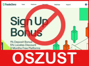 TradeZero twarz ekran