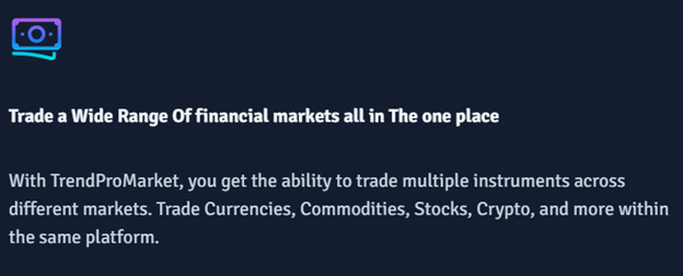 TrendProMarket 1 ekran