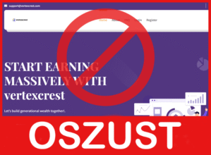 VertexCrest twarz ekran