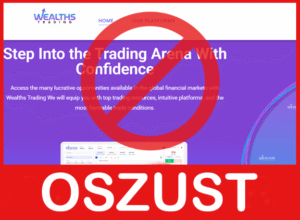 Wealths Trading twarz ekran