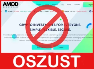 Amod Blockchain twarz ekran