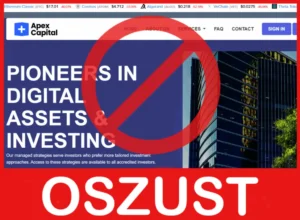 Apex Capital Hub twarz ekran