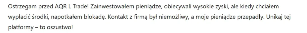 AQR L Trade 3 ekran