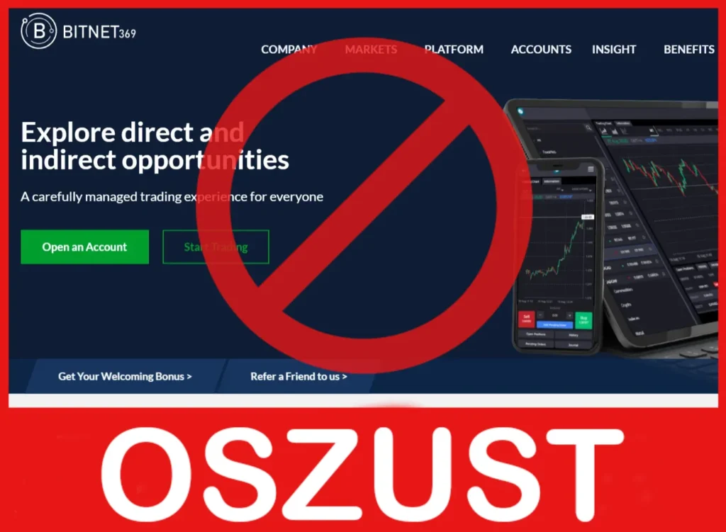 Bitnet369 twarz ekran