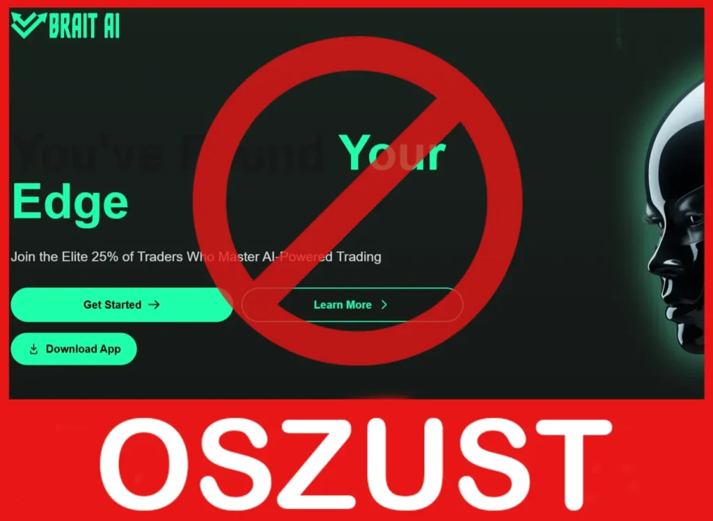 Brait AI twarz ekran