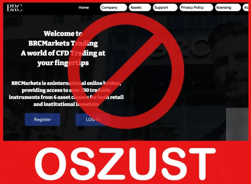 BRCMarkets twarz ekran