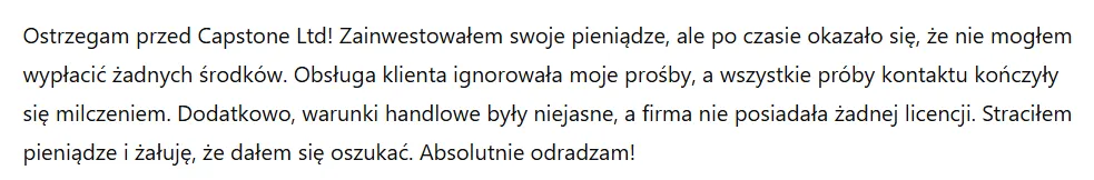 Capstone Ltd 3 ekran