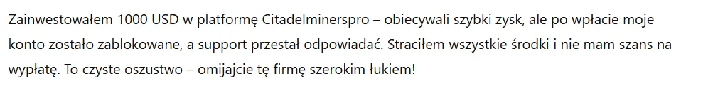 Citadelminerspro 3 ekran