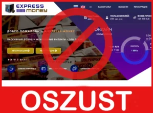 Express Money twarz ekran