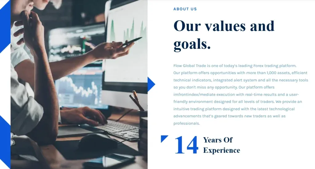 Flow Global Trade 1 ekran