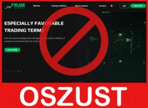 Flux Trade twarz ekran