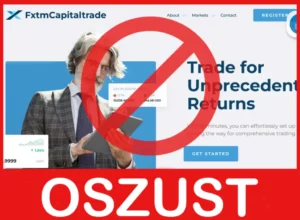FXTM Capital Trade twarz ekran