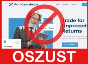 FxtmCapitalTrade twarz ekran