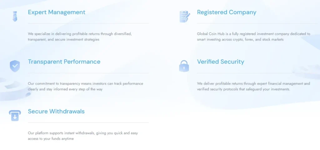 Global Coin Hub 1 ekran