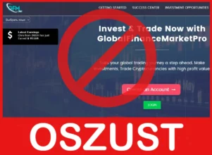 GlobalFinanceMarketPro twarz ekran