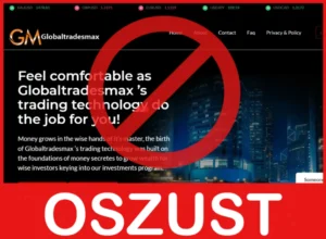 Globaltradesmax twarz ekran