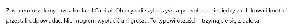 Holland Capital 3 ekran