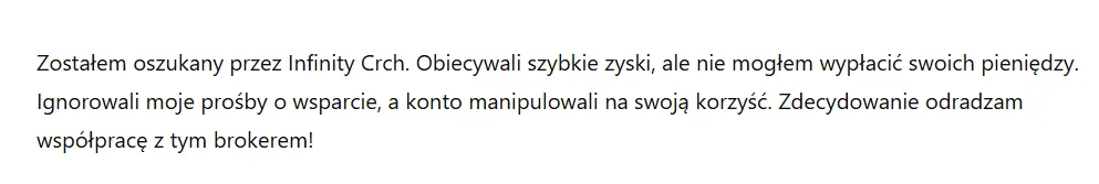 Infinity Crch 3 ekran