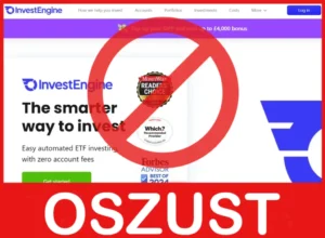 InvestEngine twarz ekran
