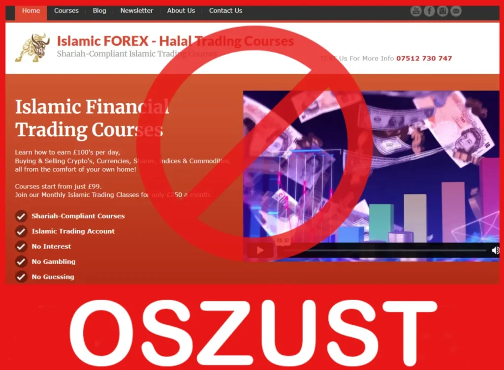 Islamic Forex twarz ekran