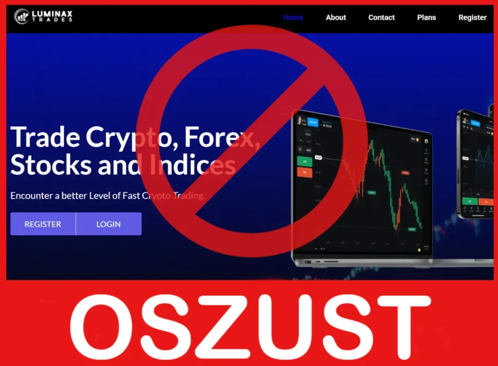 LuminaxTrades twarz ekran