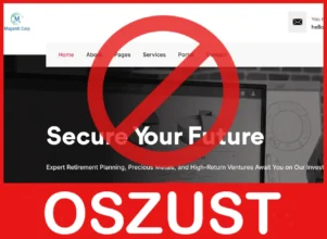 Maganib Corp twarz ekran