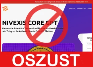 Nivexis Core GPT twarz ekran