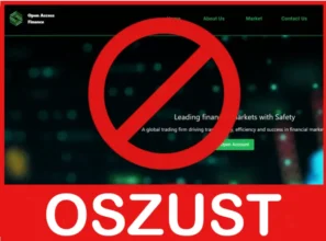 Open Access Finance twarz ekran