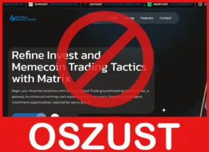 Optimal Digital Trade twarz ekran