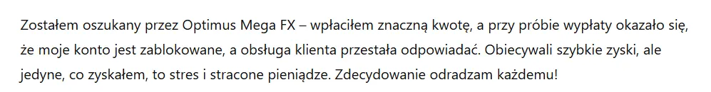 Optimus Mega FX 3 ekran