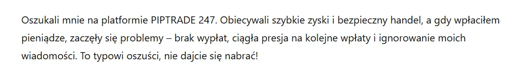 PIPTRADE 247 3 ekran