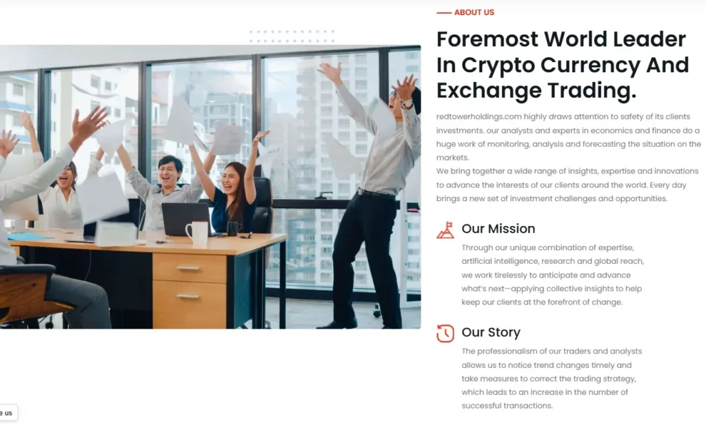 Redtower Holdings 1 ekran