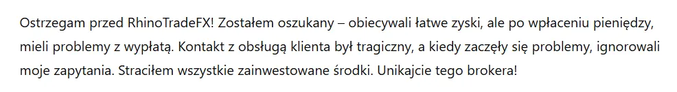 RhinoTradeFX 3 ekran