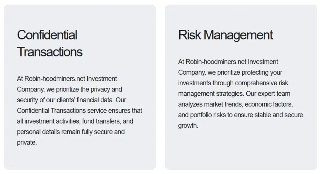 Robin-HoodMiners 1 ekran
