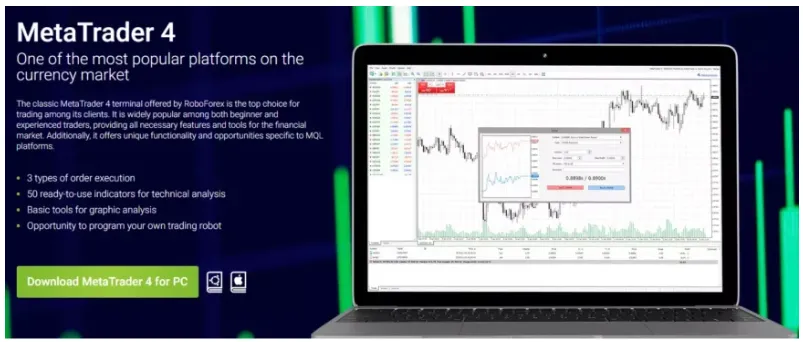 RoboForex 2 ekran