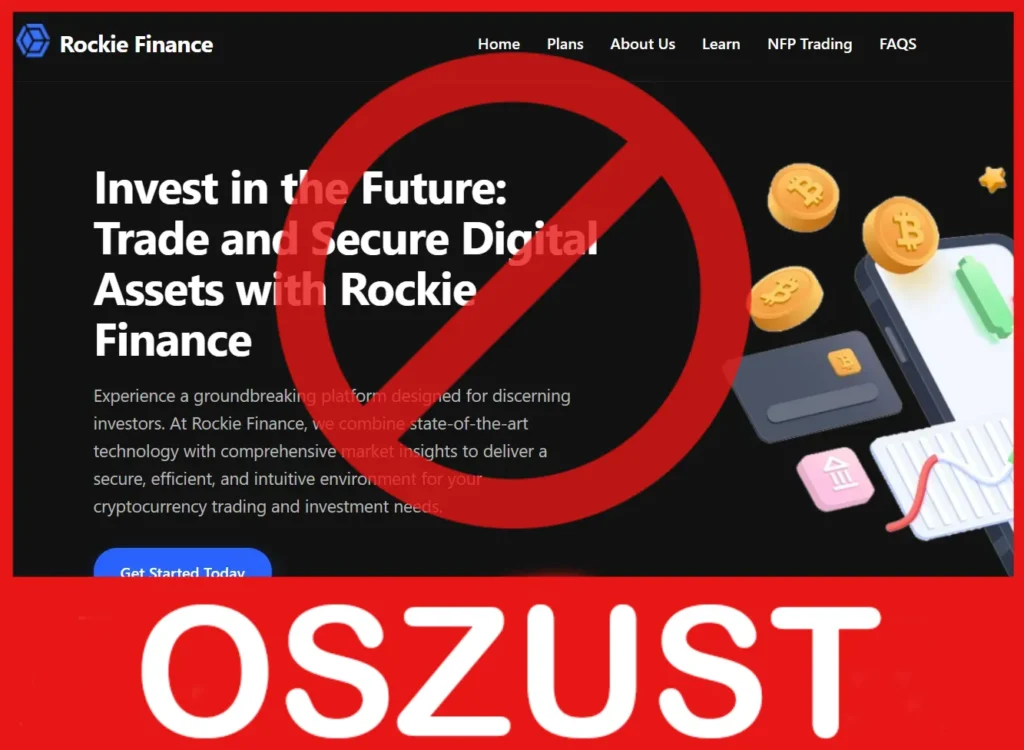 Rockie Finance twarz ekran