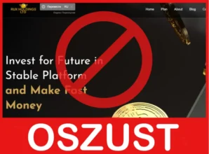 Rux Holdings Ltd twarz ekran