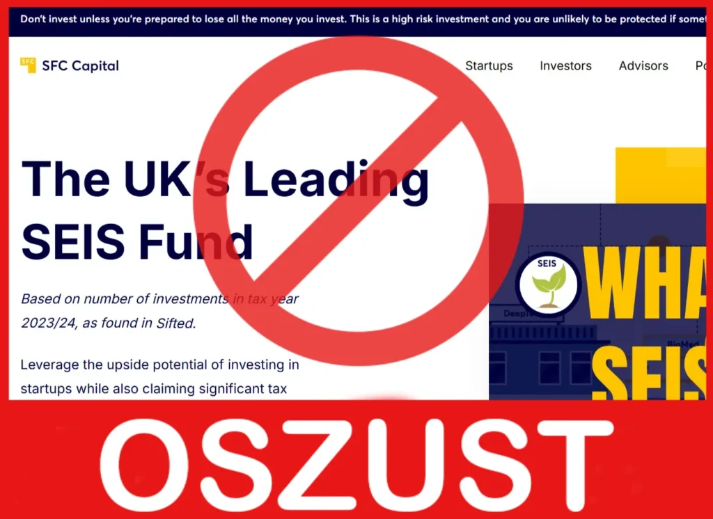 SFC Capital twarz ekran